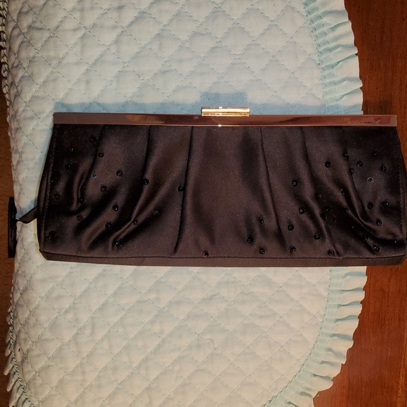 Valerie Stevens Vintage black formal black cloth with sequins - Picture 4 of 7